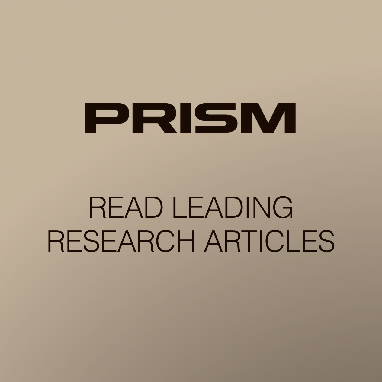 Prism United Facebook ad: Read Leading Research Materials