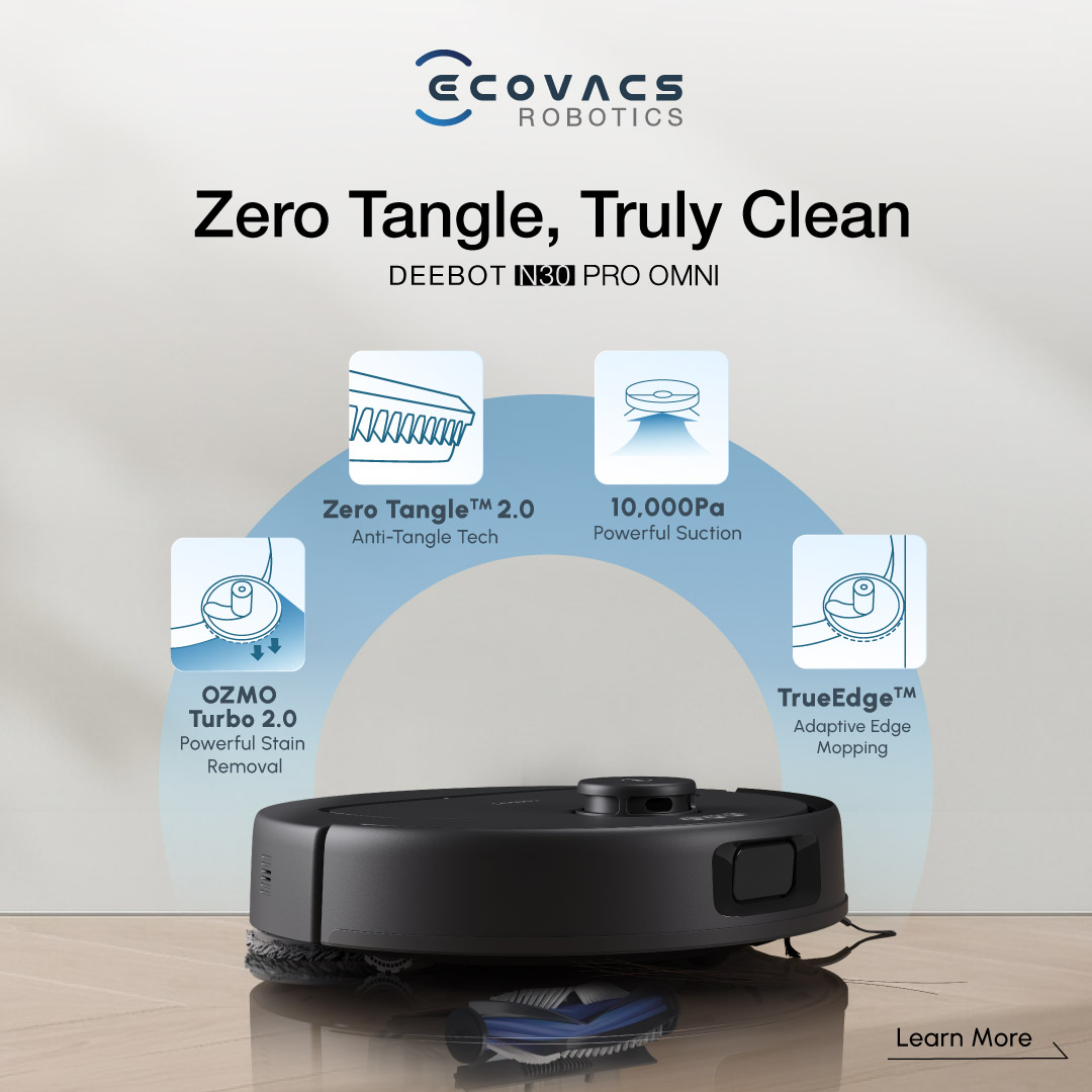 ECOVACS ROBOTICS Facebook ad