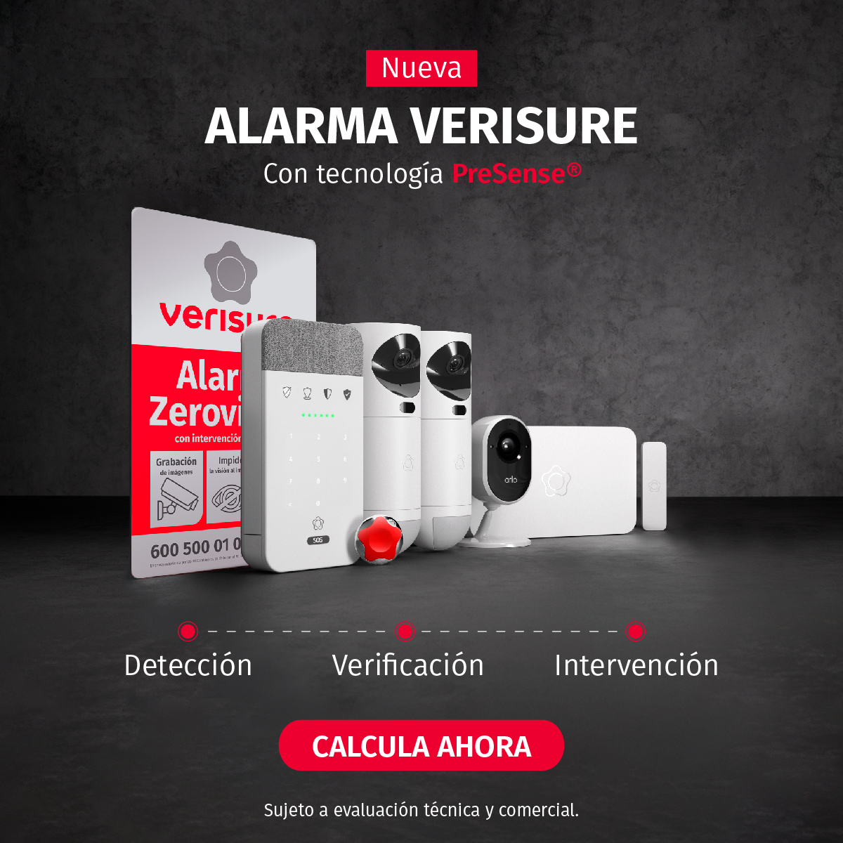 Verisure Chile Facebook ad