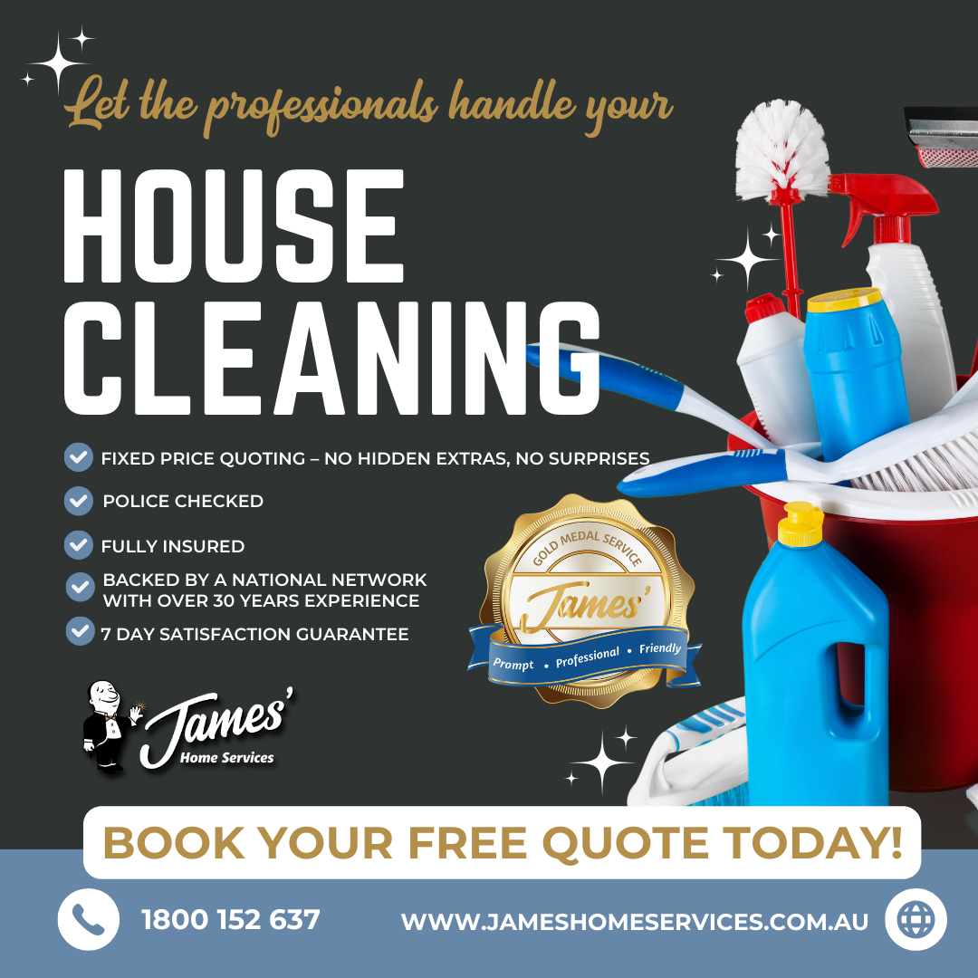 James' Home Services Australia Facebook ad