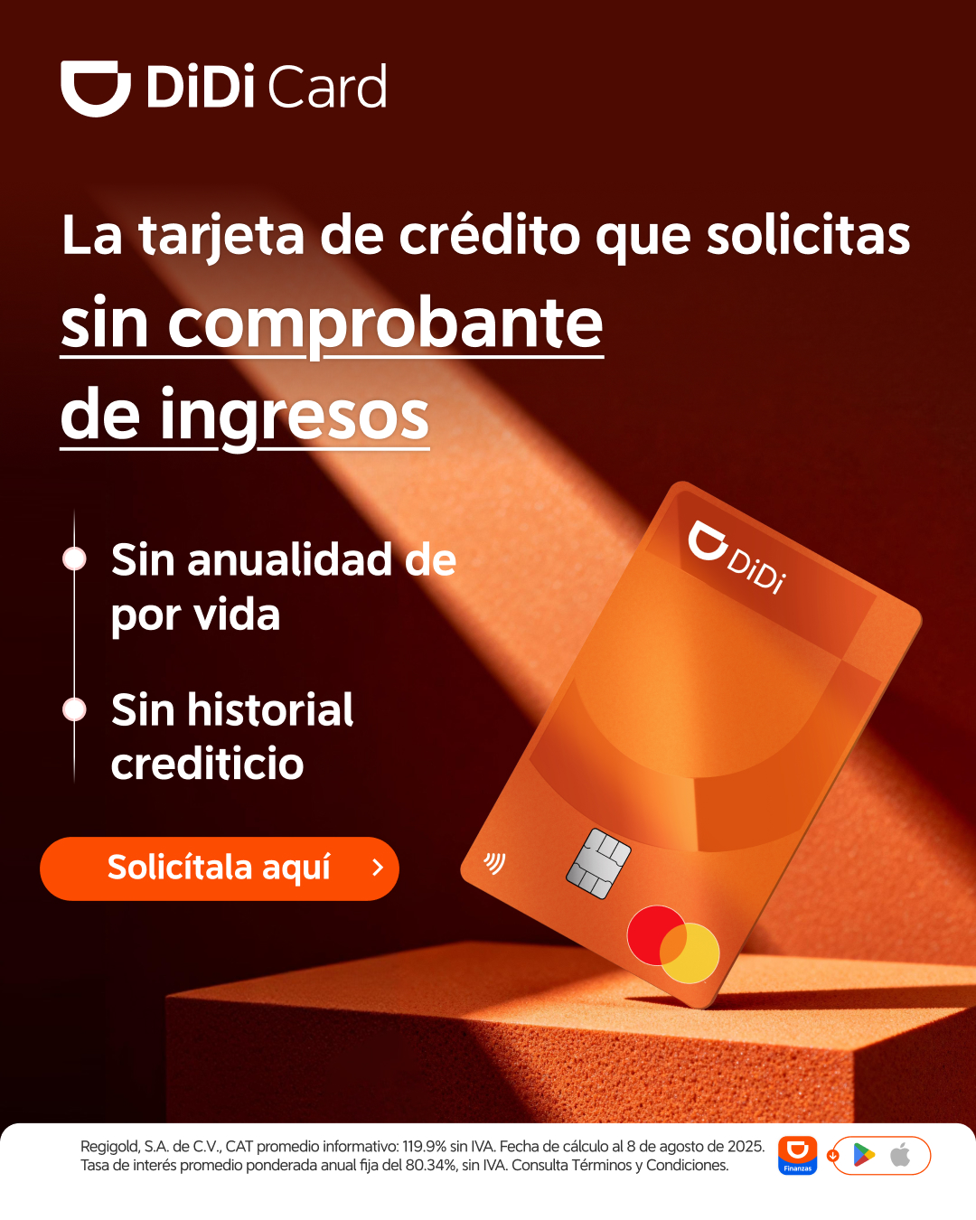 DiDi Card Facebook ad