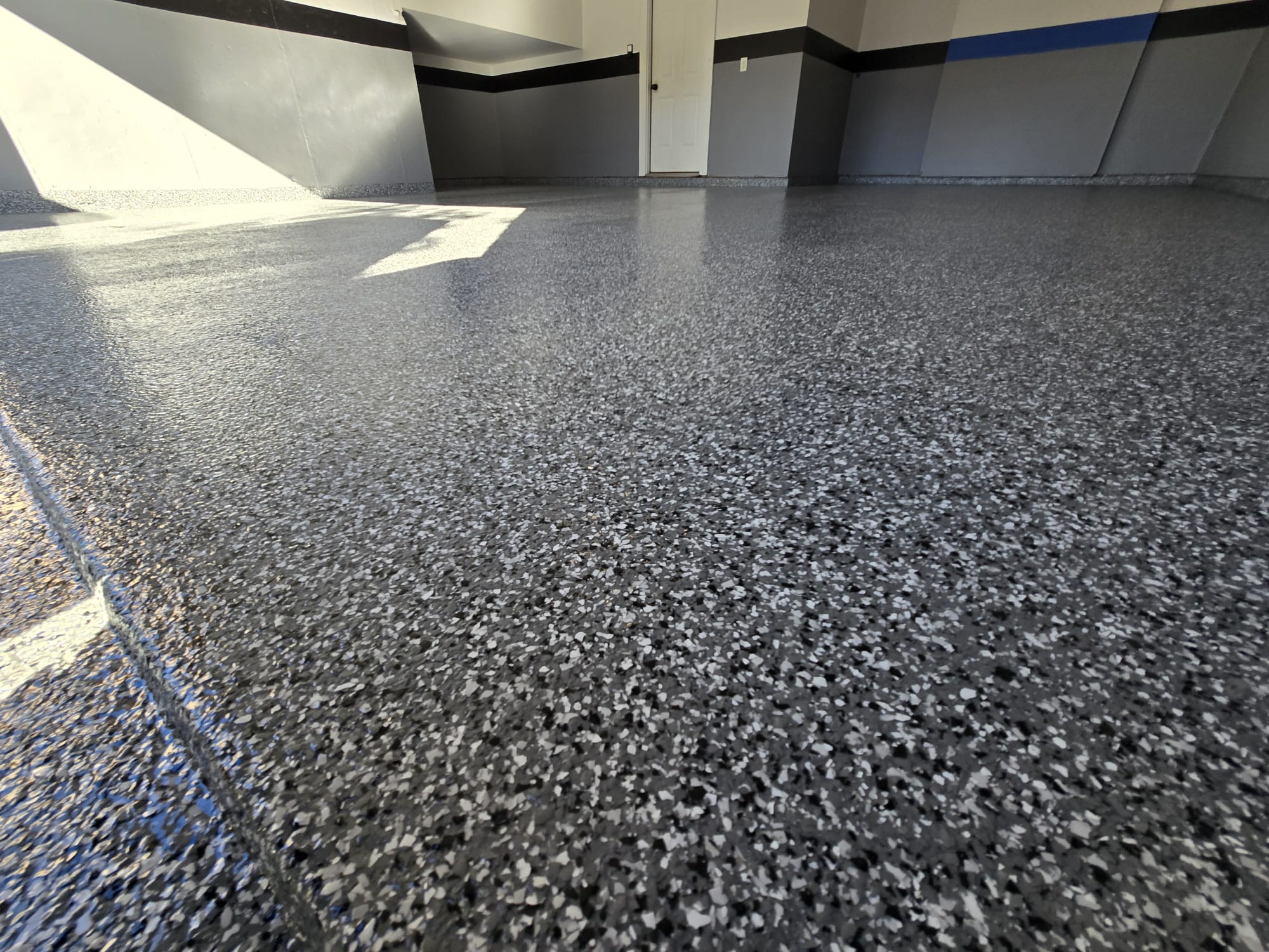 DMV Epoxy Garage Floors Facebook ad: Your garage doesn’t have to look like a…