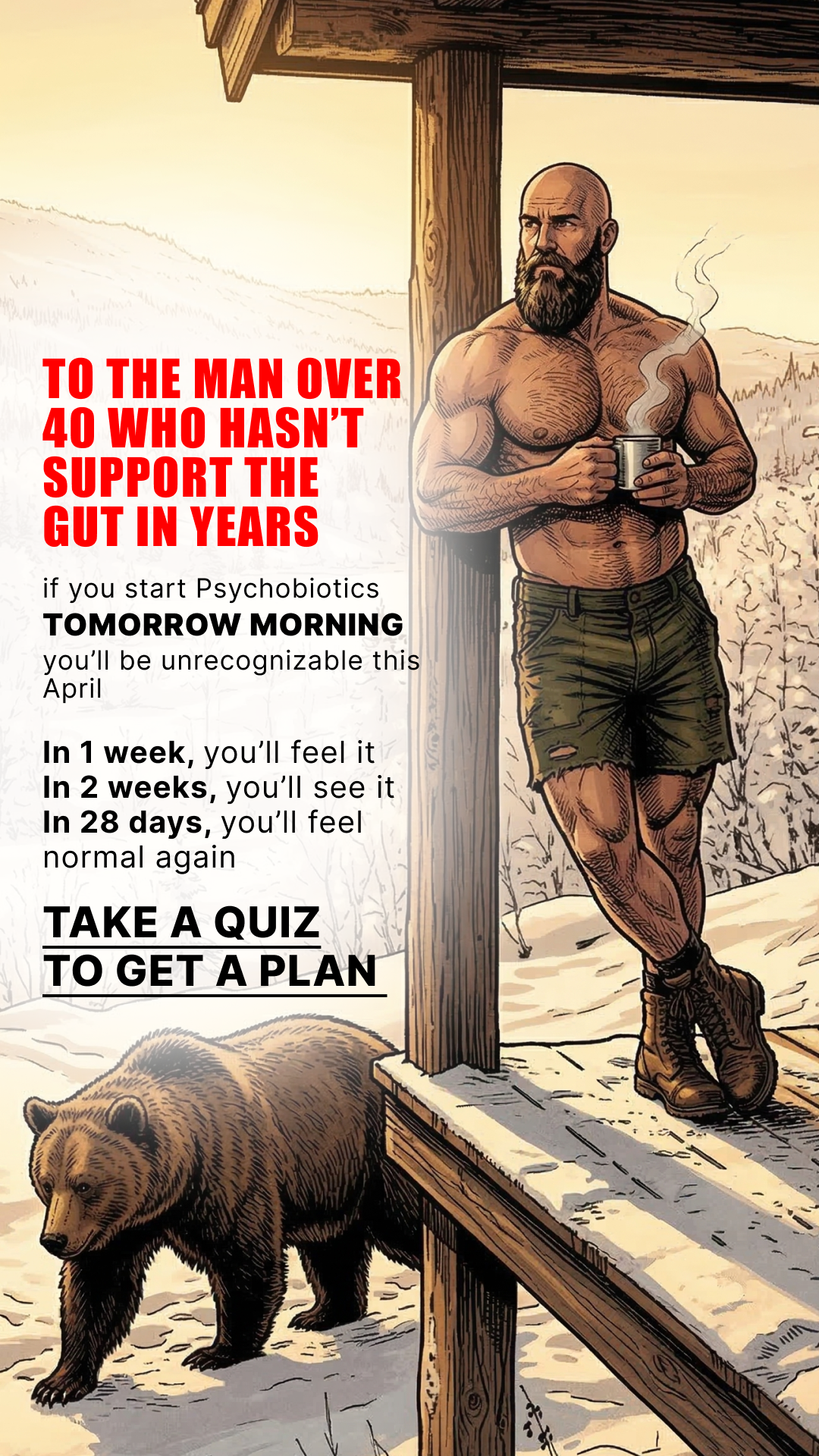 Purewell Facebook ad: Say Goodbye to Discomfort