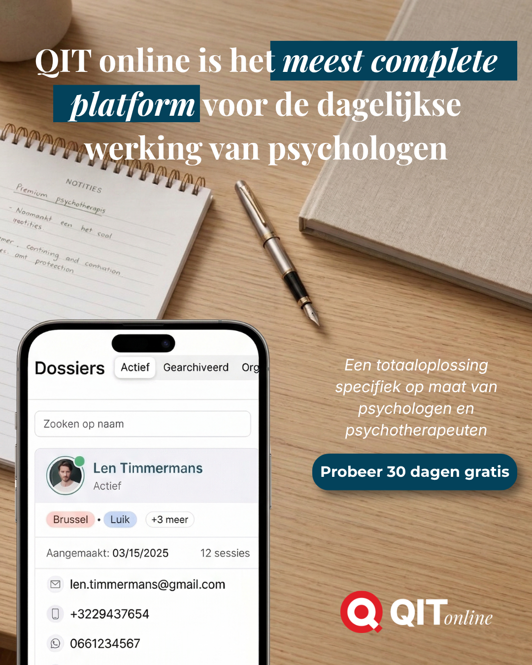 QIT online Facebook ad