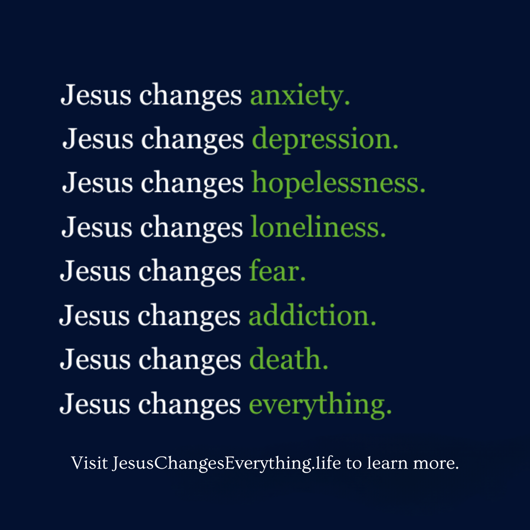 Jesus Changes Everything Facebook ad
