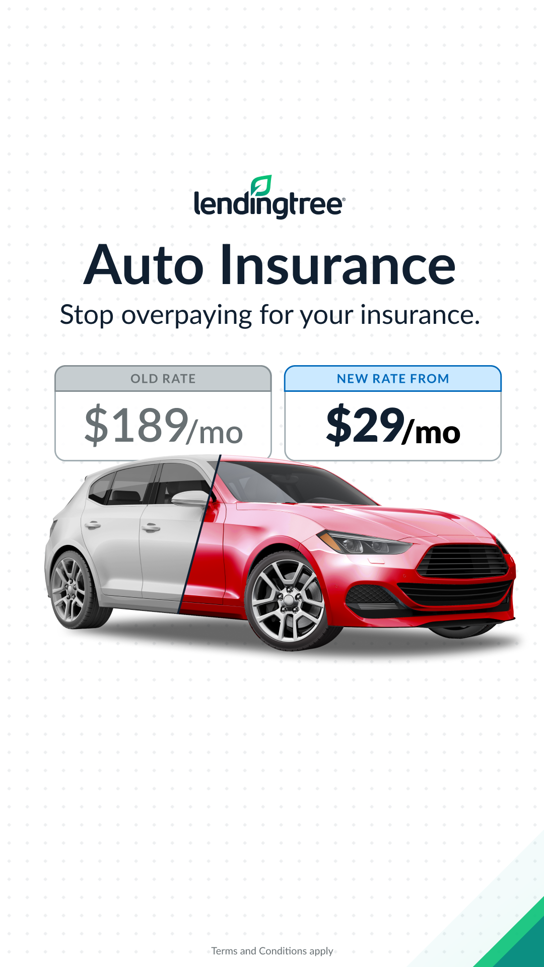 LendingTree Facebook ad