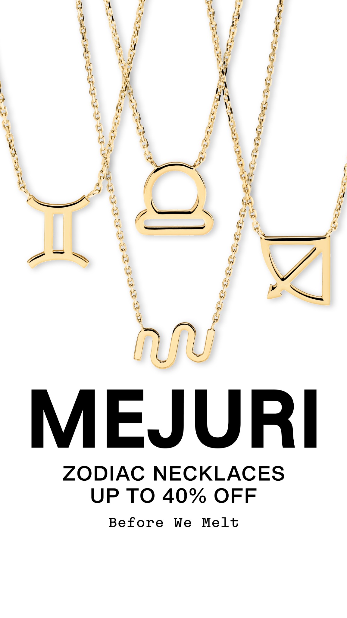Mejuri Facebook ad