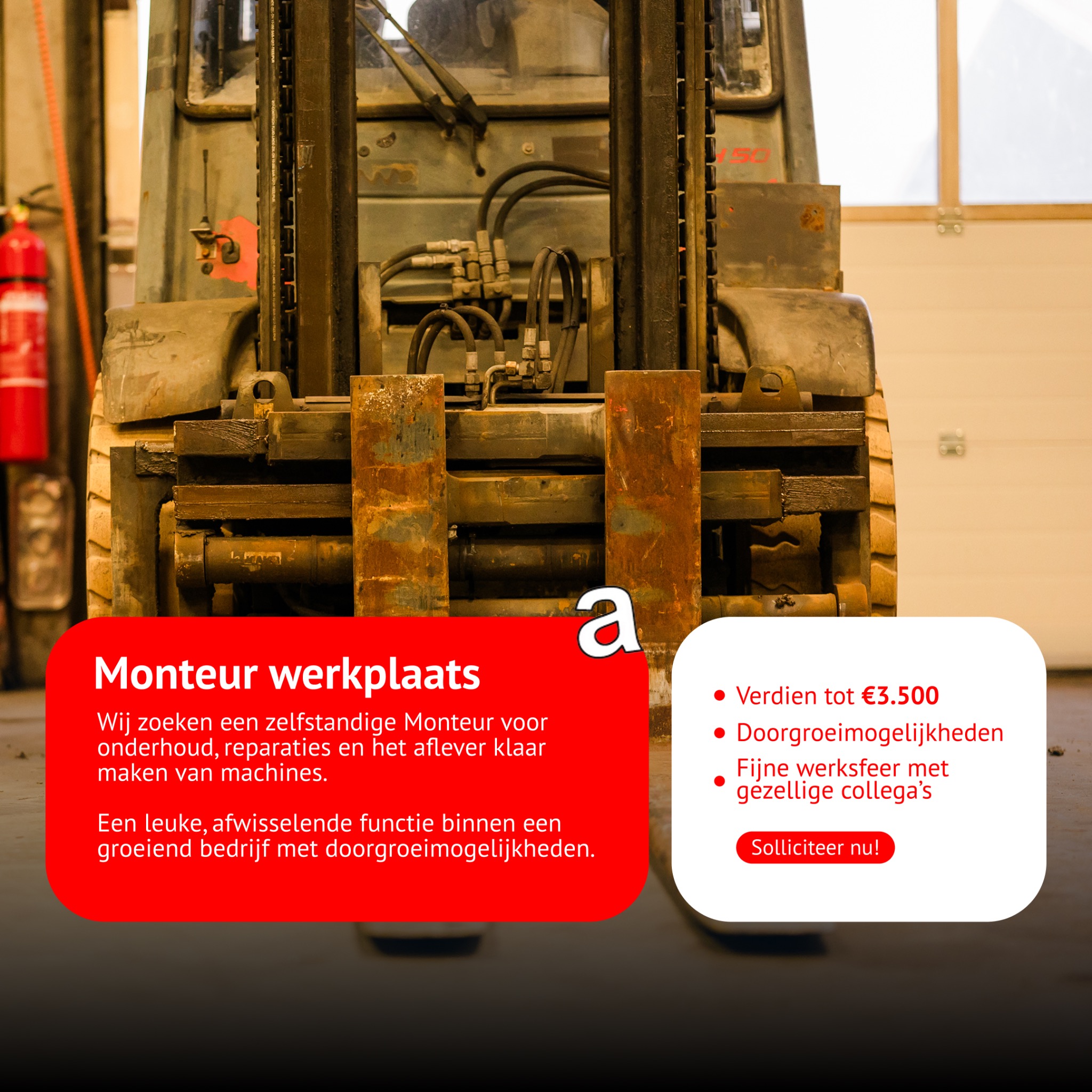 Aantjes Goudriaan Machinery Facebook ad from Mar 24, 2026