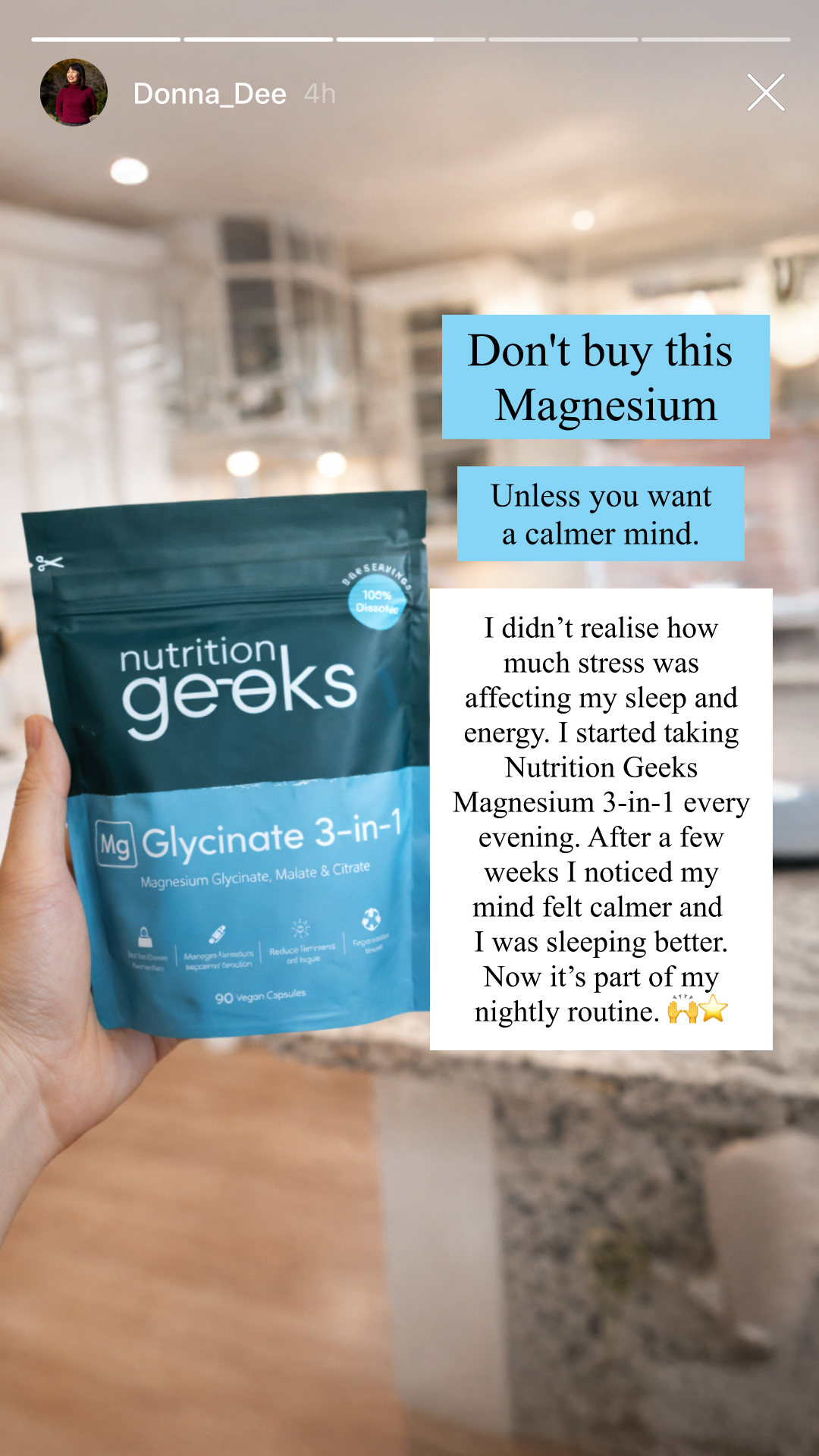Nutrition Geeks Facebook ad