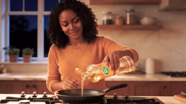 Golden Terra Soya Oil Facebook ad: Mum pours pure love into every meal she…