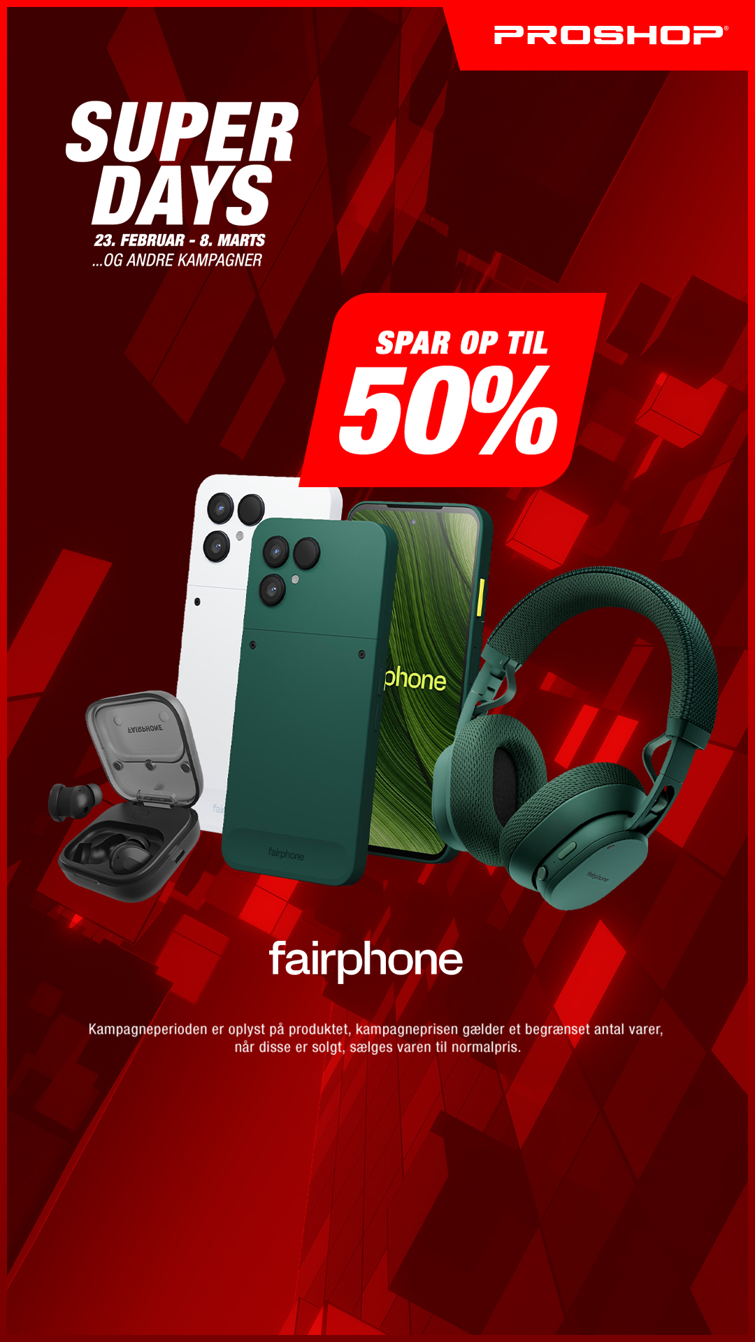 Proshop Facebook ad