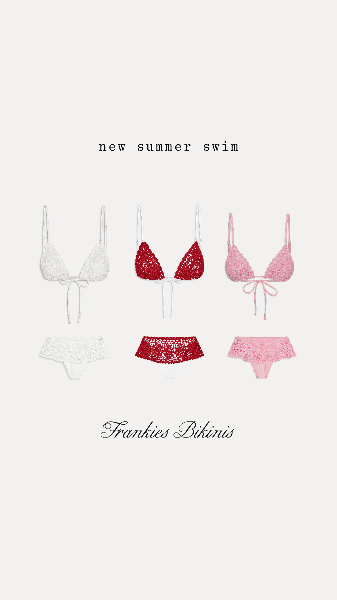 Frankies Bikinis Facebook ad