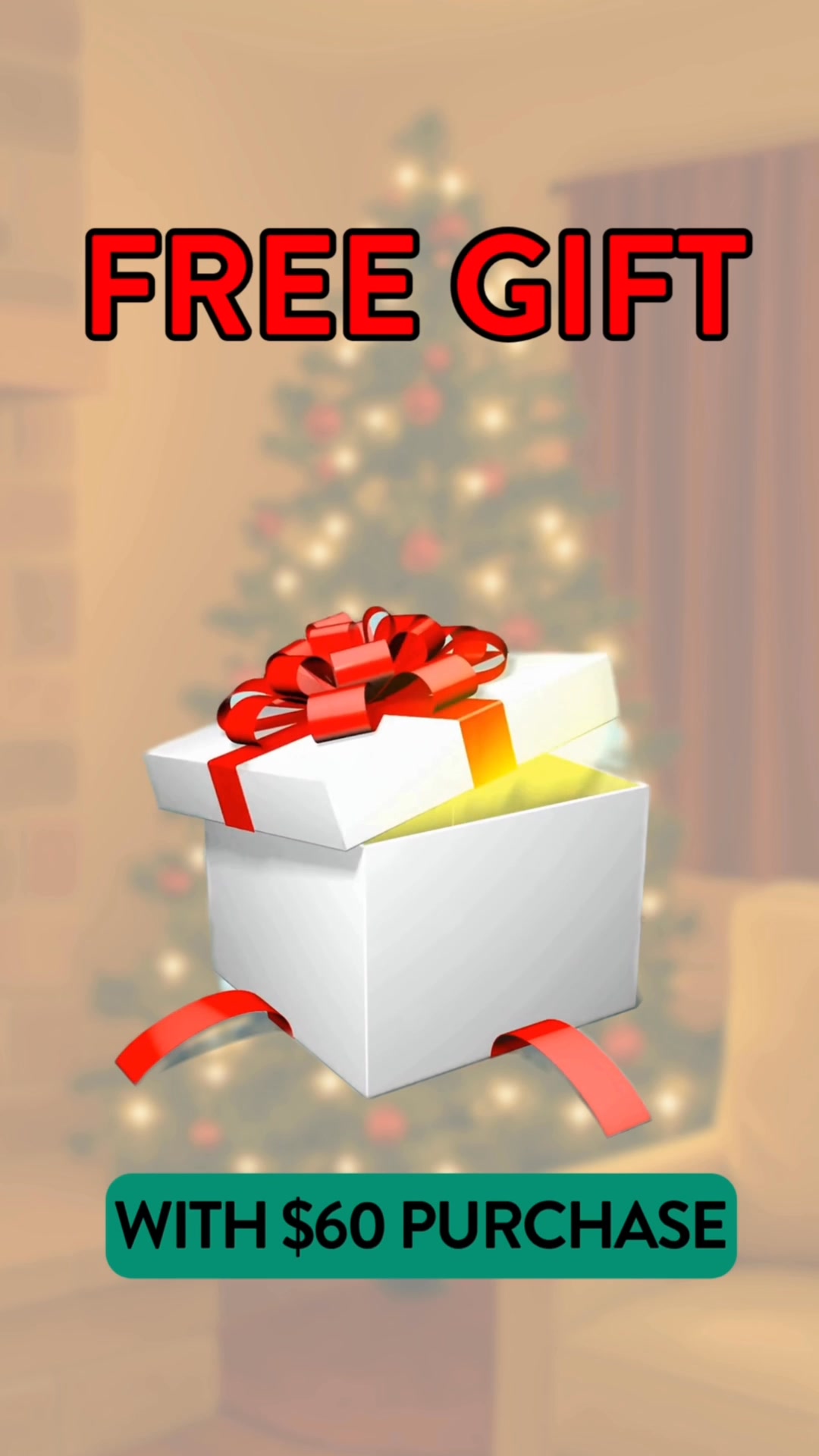 Revive Essential Oils Facebook ad: FREE Christmas Morning with Purchase!