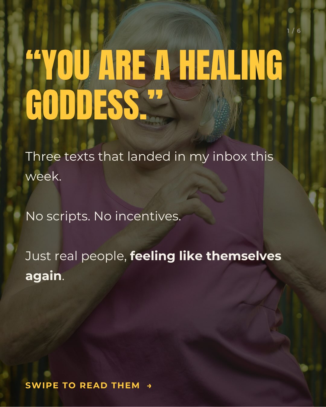 Bio resonance Facebook ad: I’ve had some incredible feedback about my bioresonance…