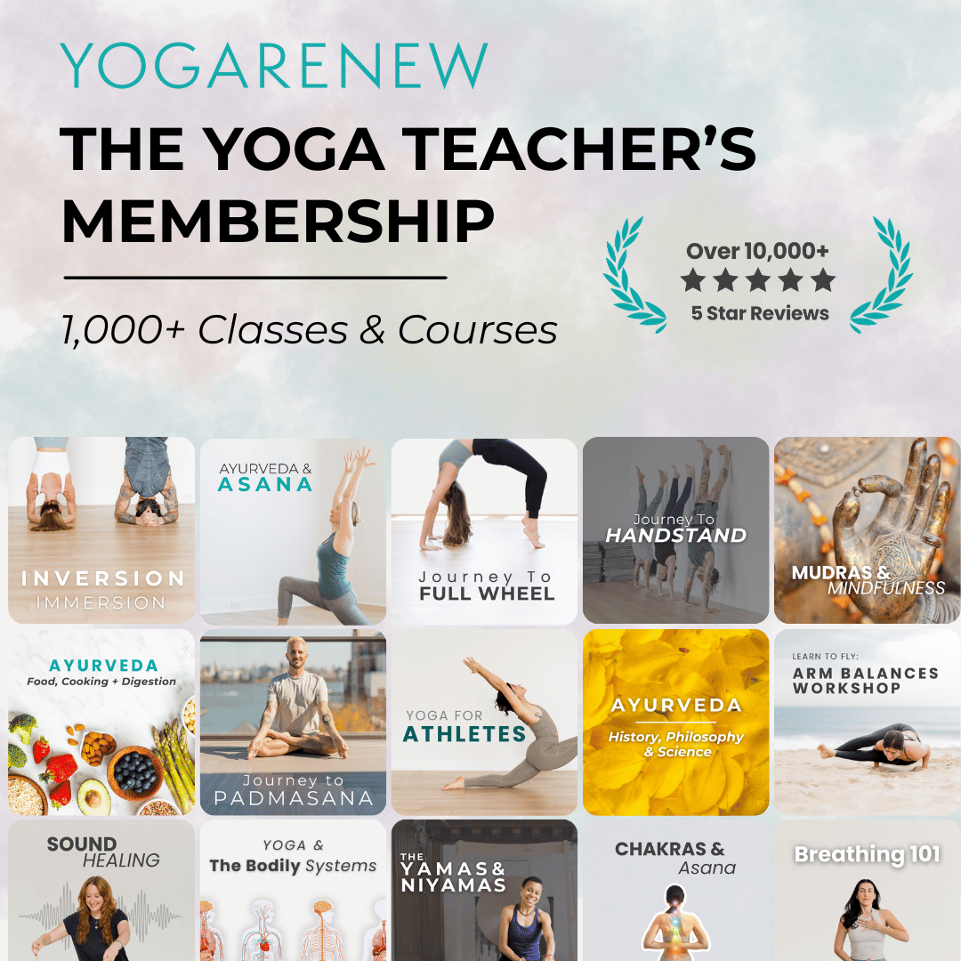 YogaRenew Facebook ad