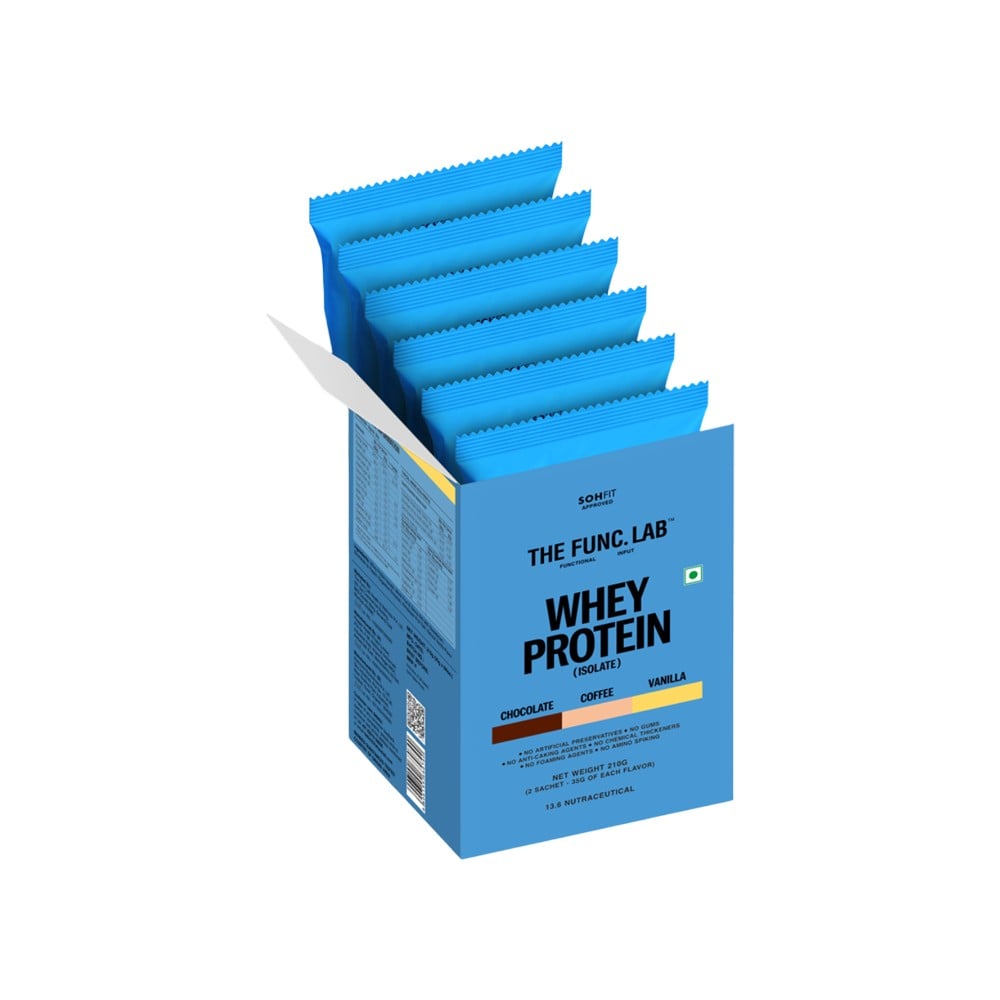 The Func. Lab Facebook ad: Your protein fix, now delivered in minutes.