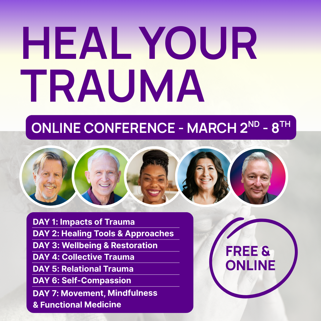 Conscious Life Facebook ad: Understand Trauma. Begin Healing.