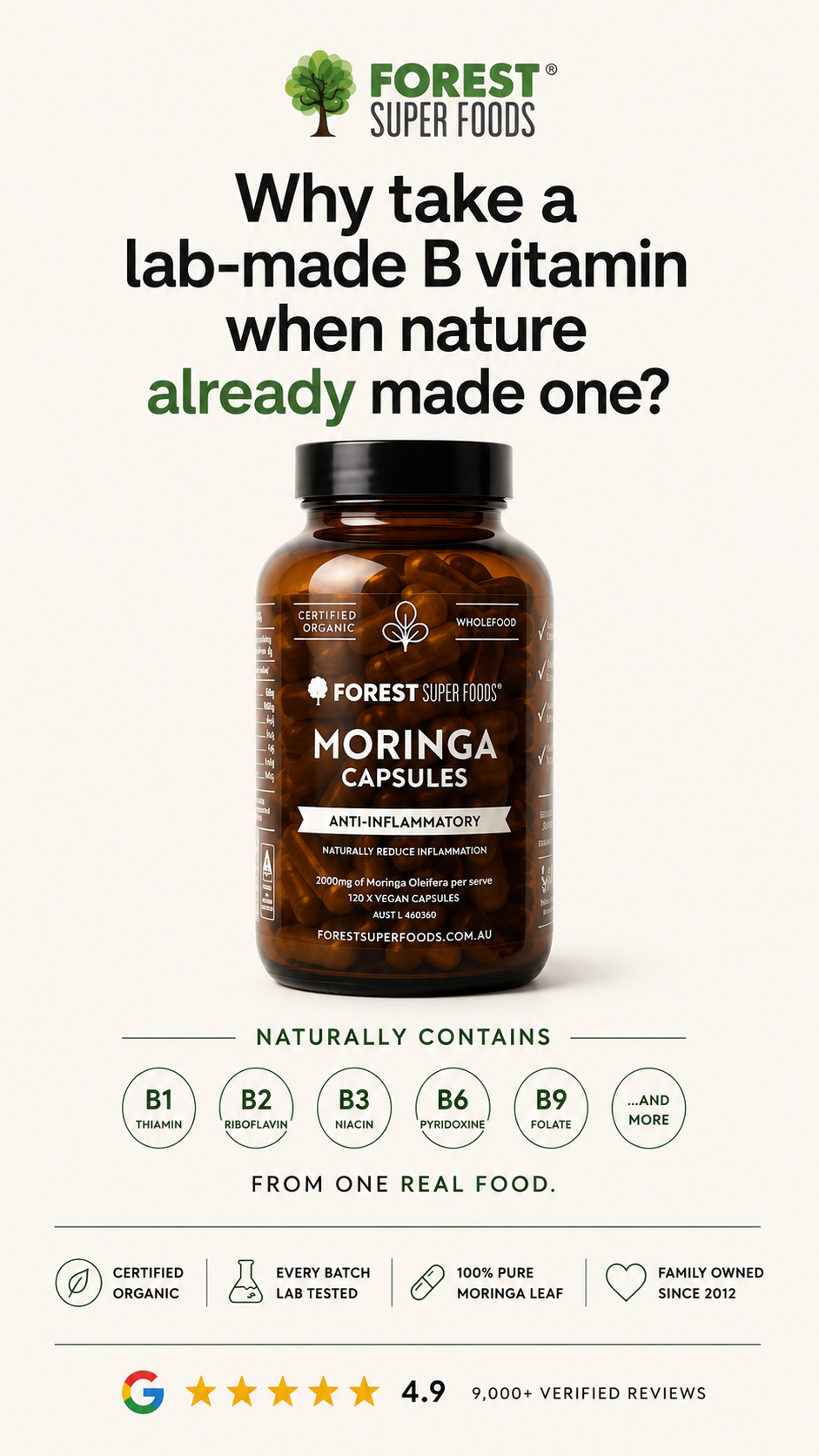 Forest Super Foods Facebook ad