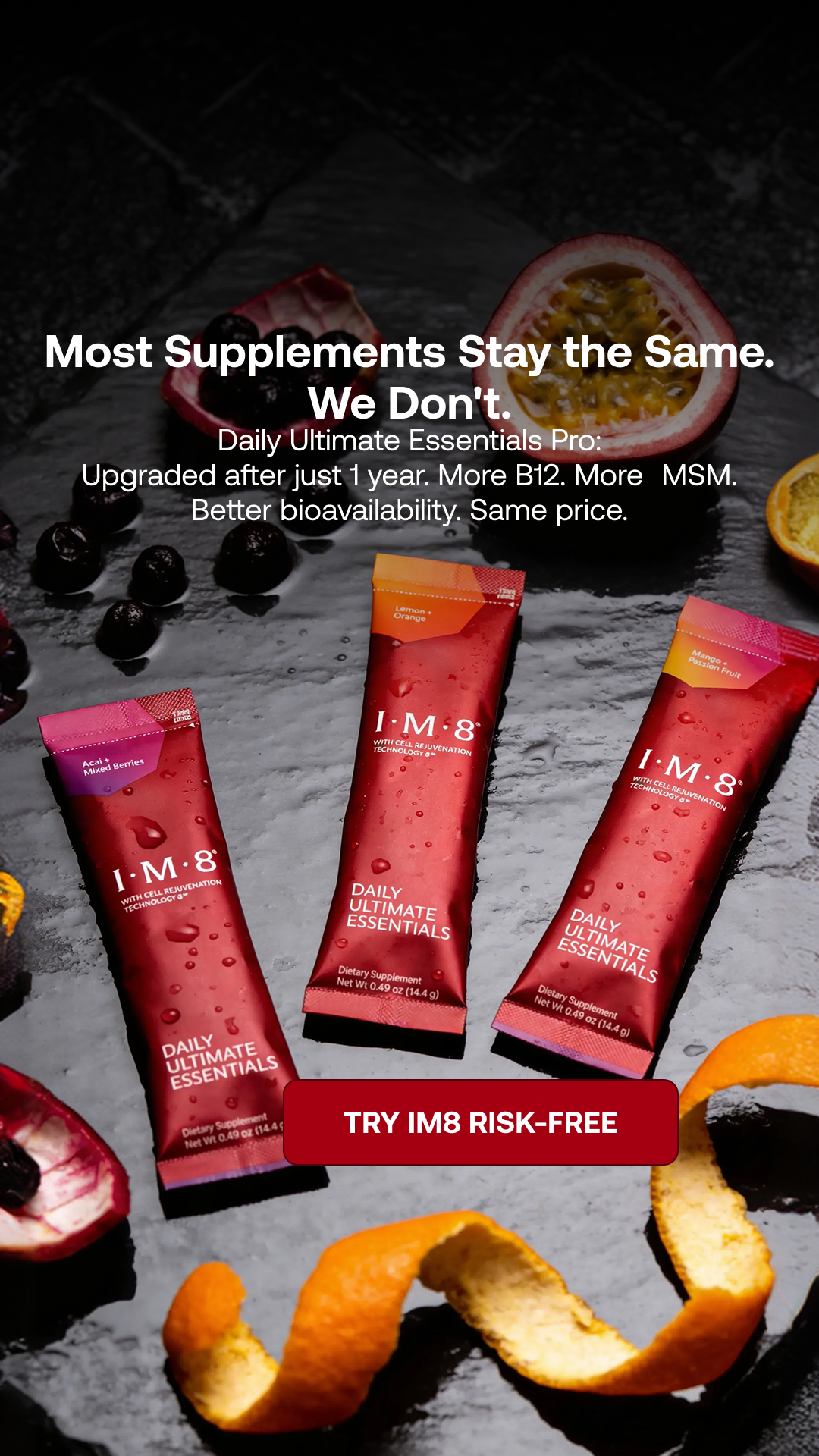 IM8 Health Facebook ad