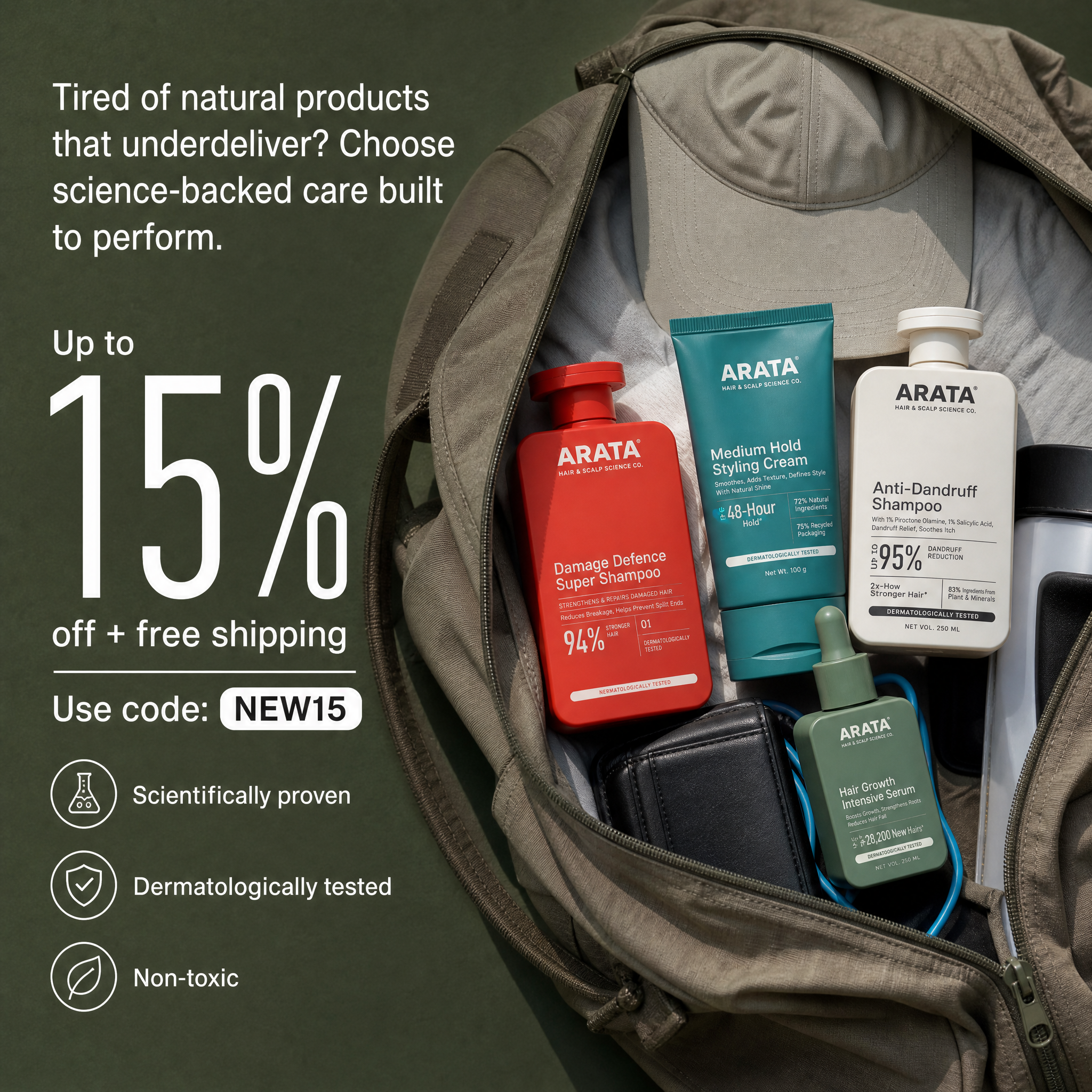Arata Beauty Facebook ad