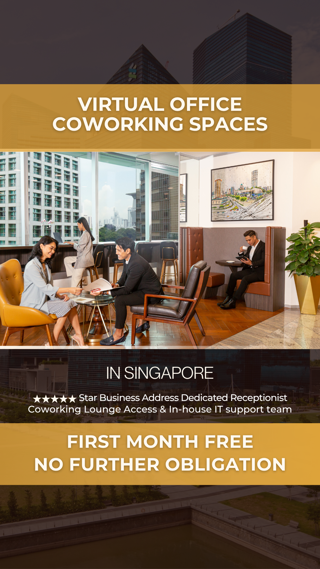 Servcorp Facebook ad