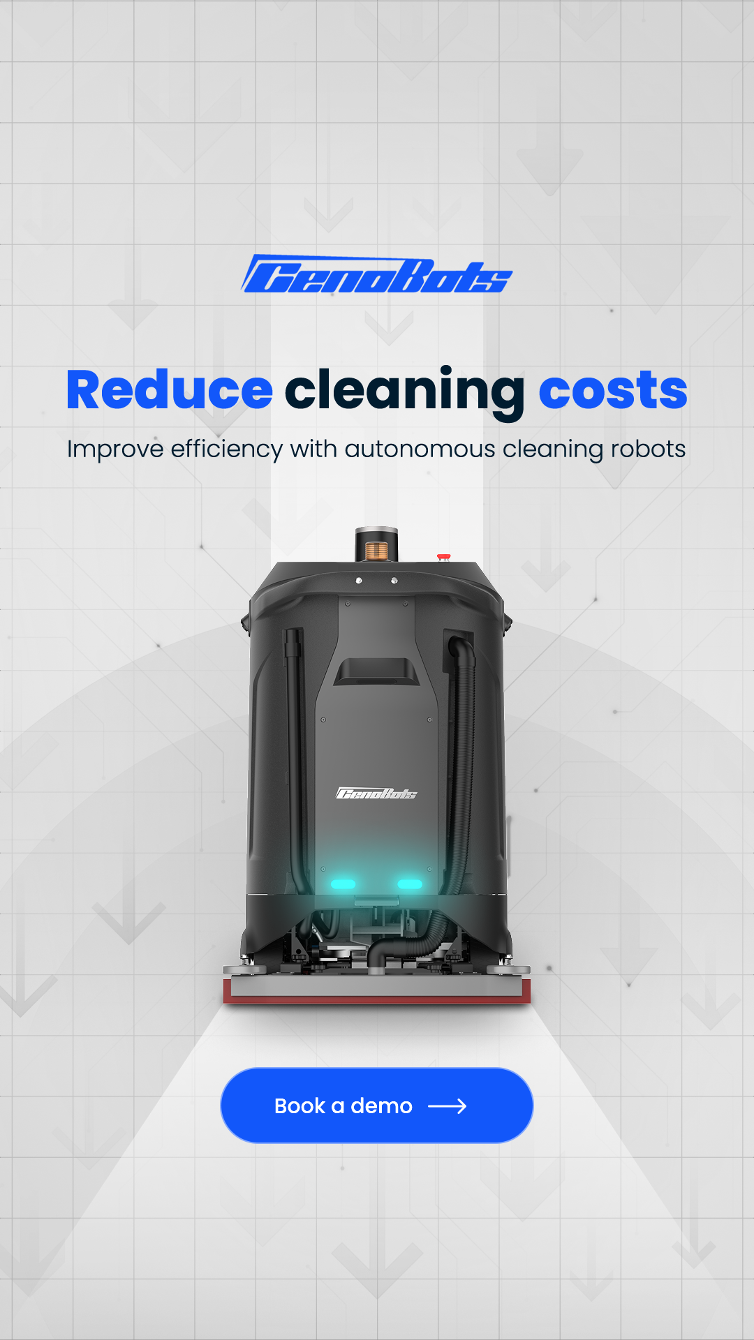 CenoBots US - Cleaning Robotics Facebook ad from Aug 16, 2026