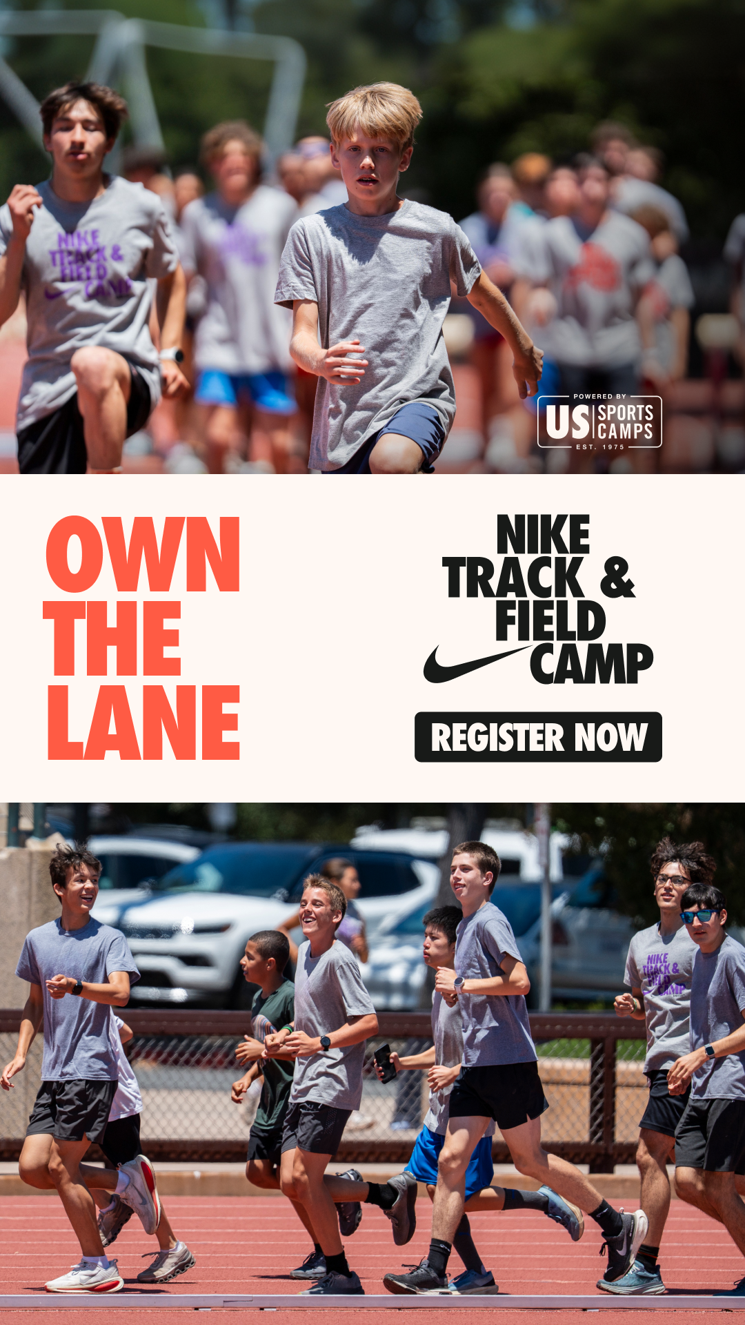 US Sports Camps - NIKE Sports Camps Facebook ad
