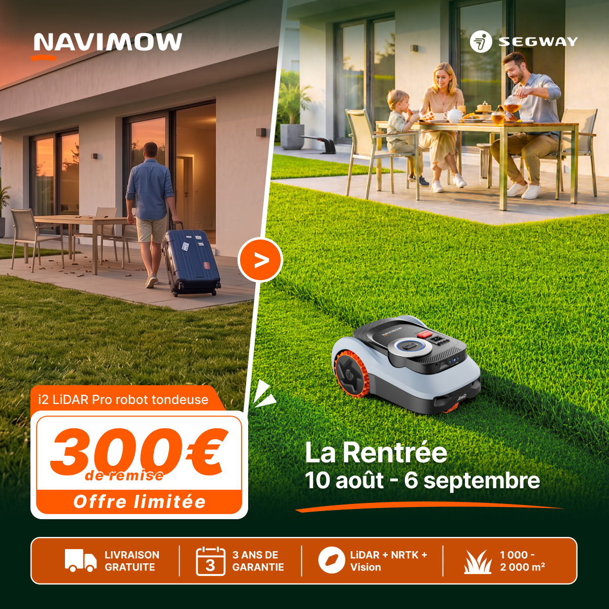 Segway Navimow FR Facebook ad