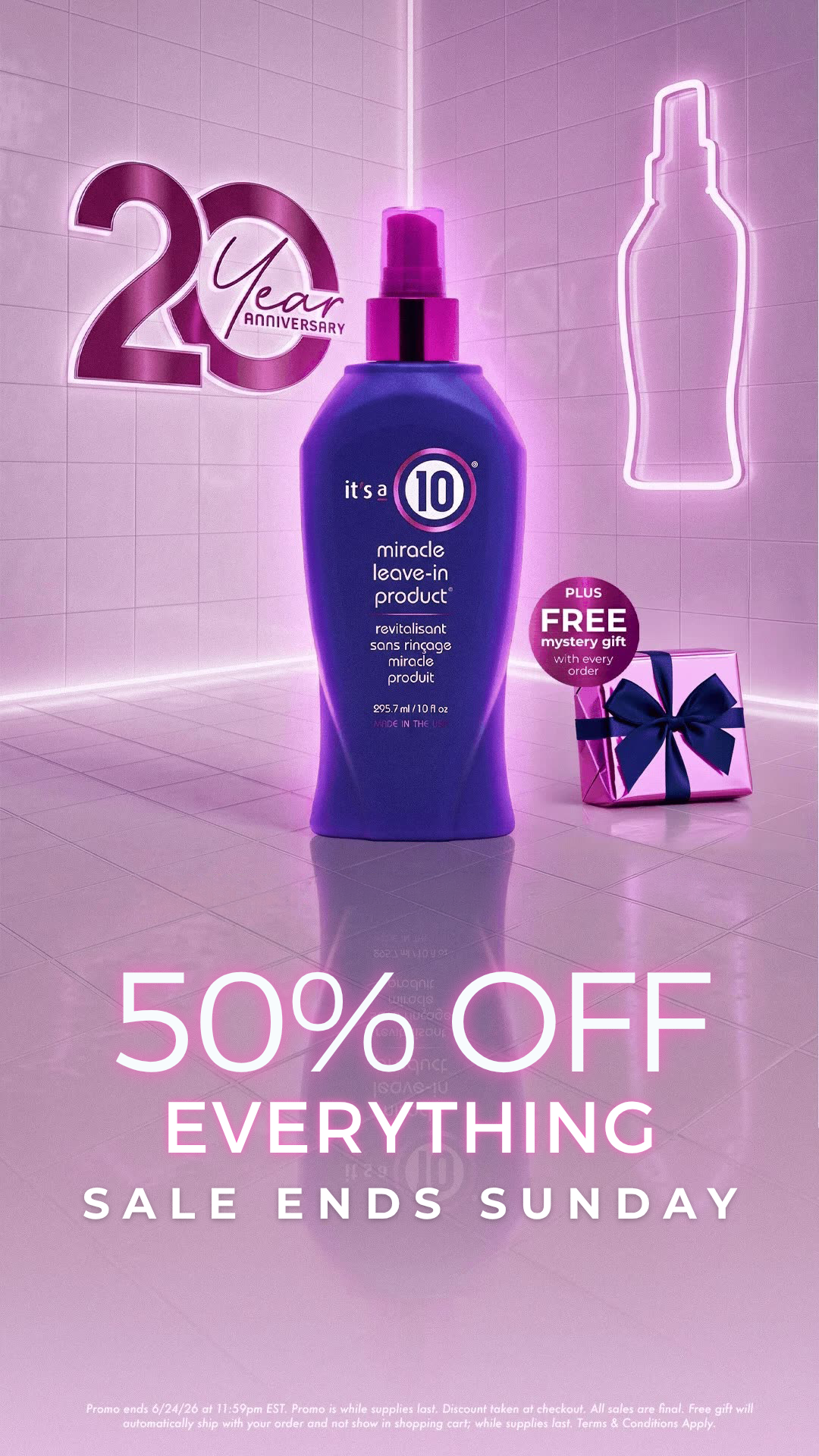 It's a 10 Facebook ad