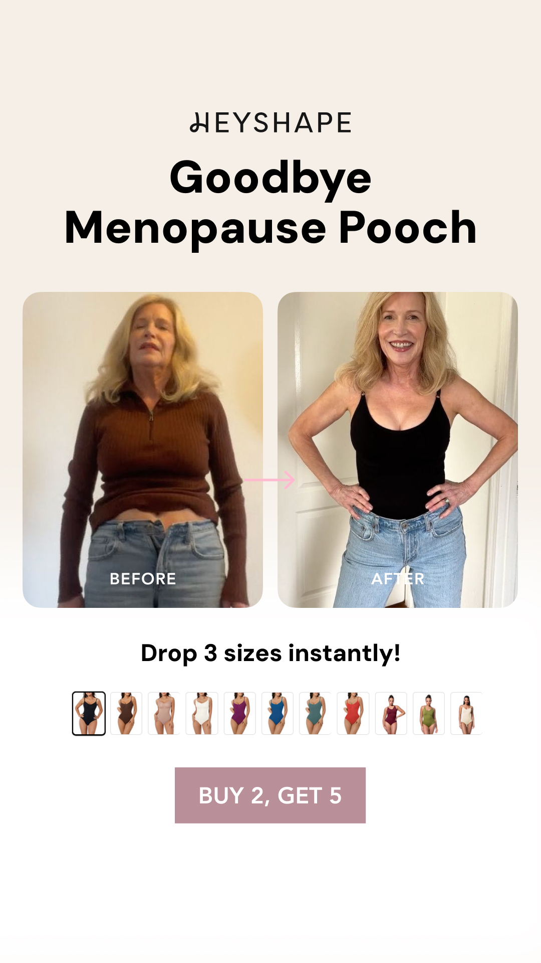 HeyShape Facebook ad