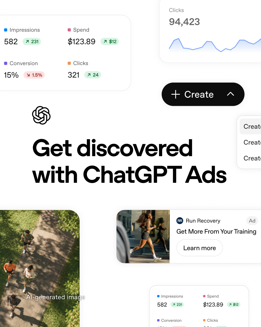 ChatGPT Facebook ad: Advertise on ChatGPT today