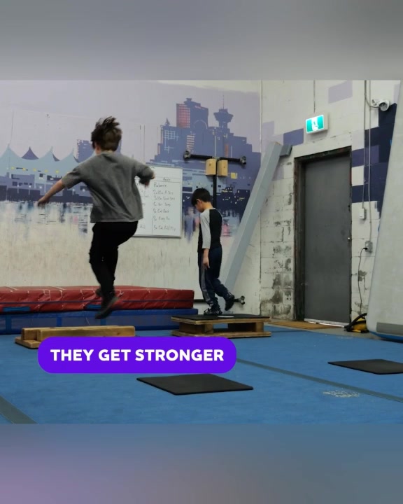 Origins Parkour Facebook ad: Kids Parkour Classes in Port Moody