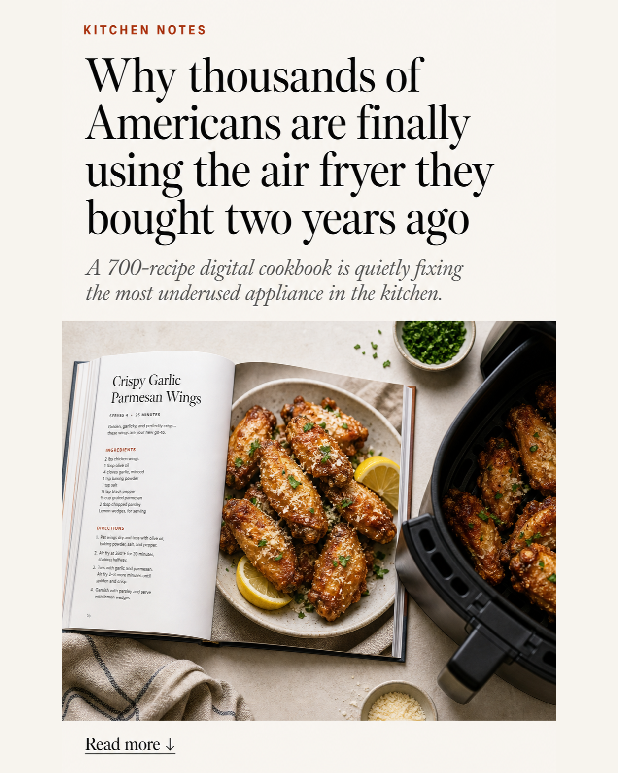 Modern Home Notes US Facebook ad