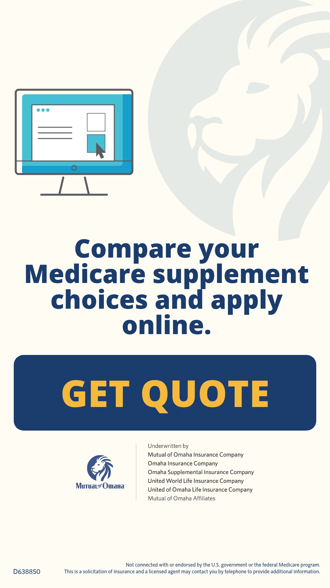 Mutual of Omaha Facebook ad