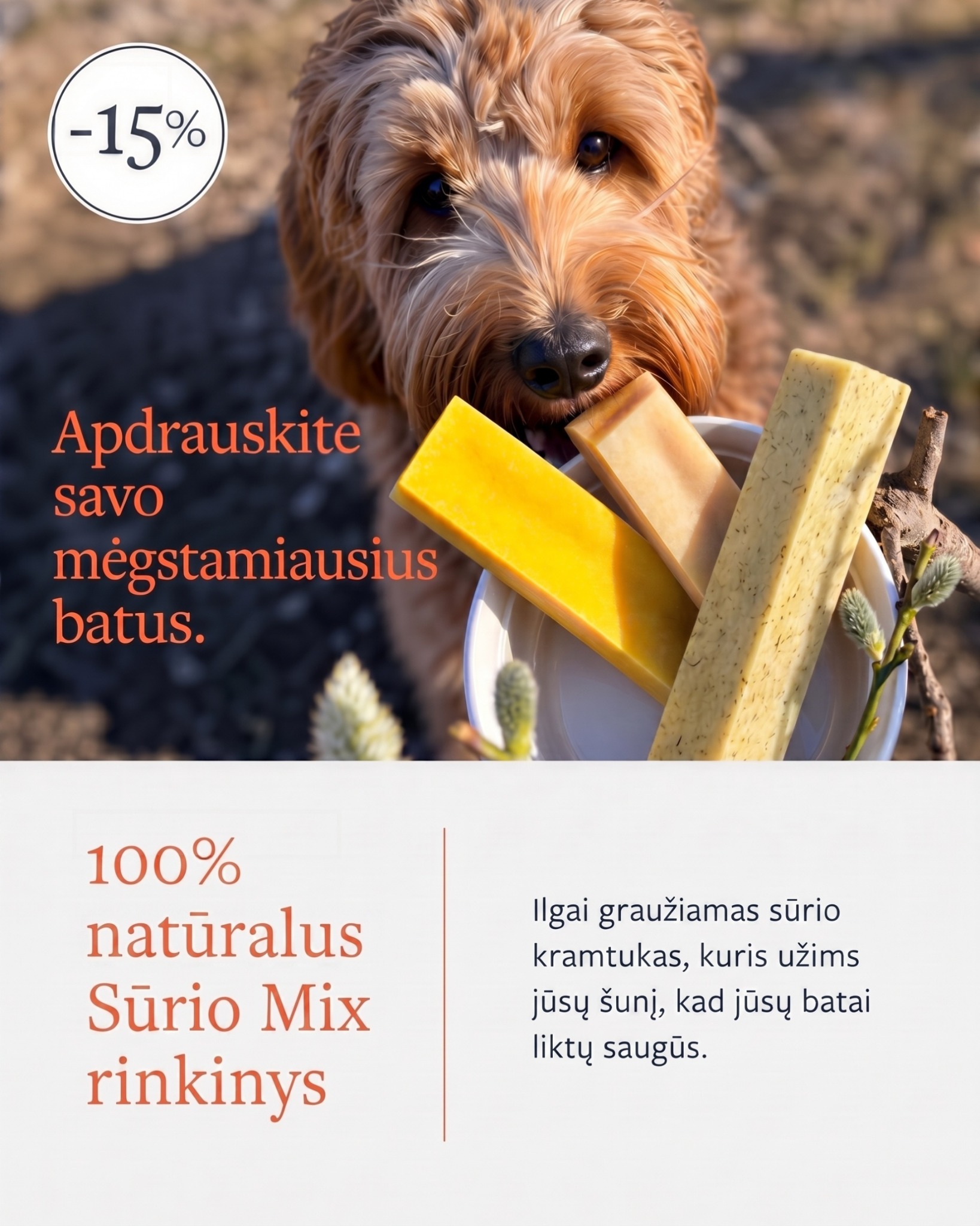 Pilnas namas - pilnasnamas.lt Facebook ad: -15% perkant rinkinius
