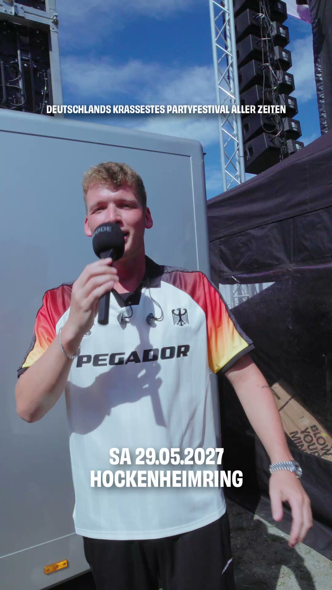 Mallorca Sommer Festival Facebook ad: Feiert mit Julian Sommer beim krassesten Partyfestival 2027