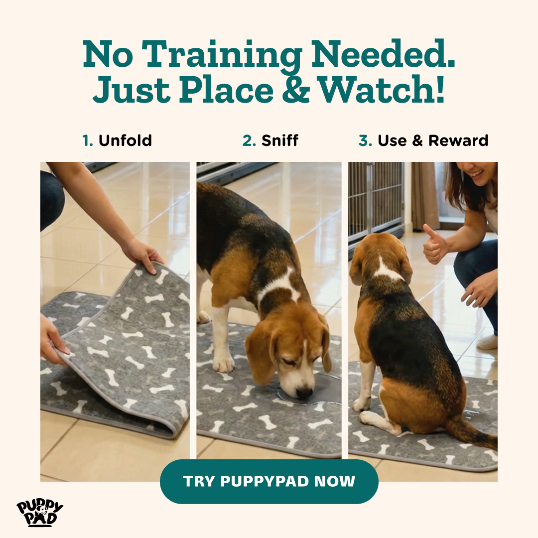 PuppyPad Facebook ad