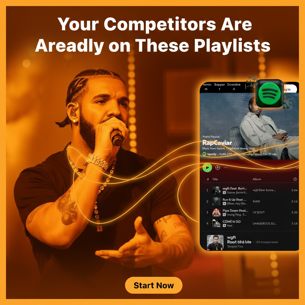 Playlist Booker Facebook ad