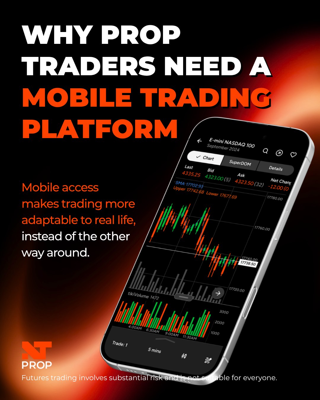 NinjaTrader Prop Facebook ad