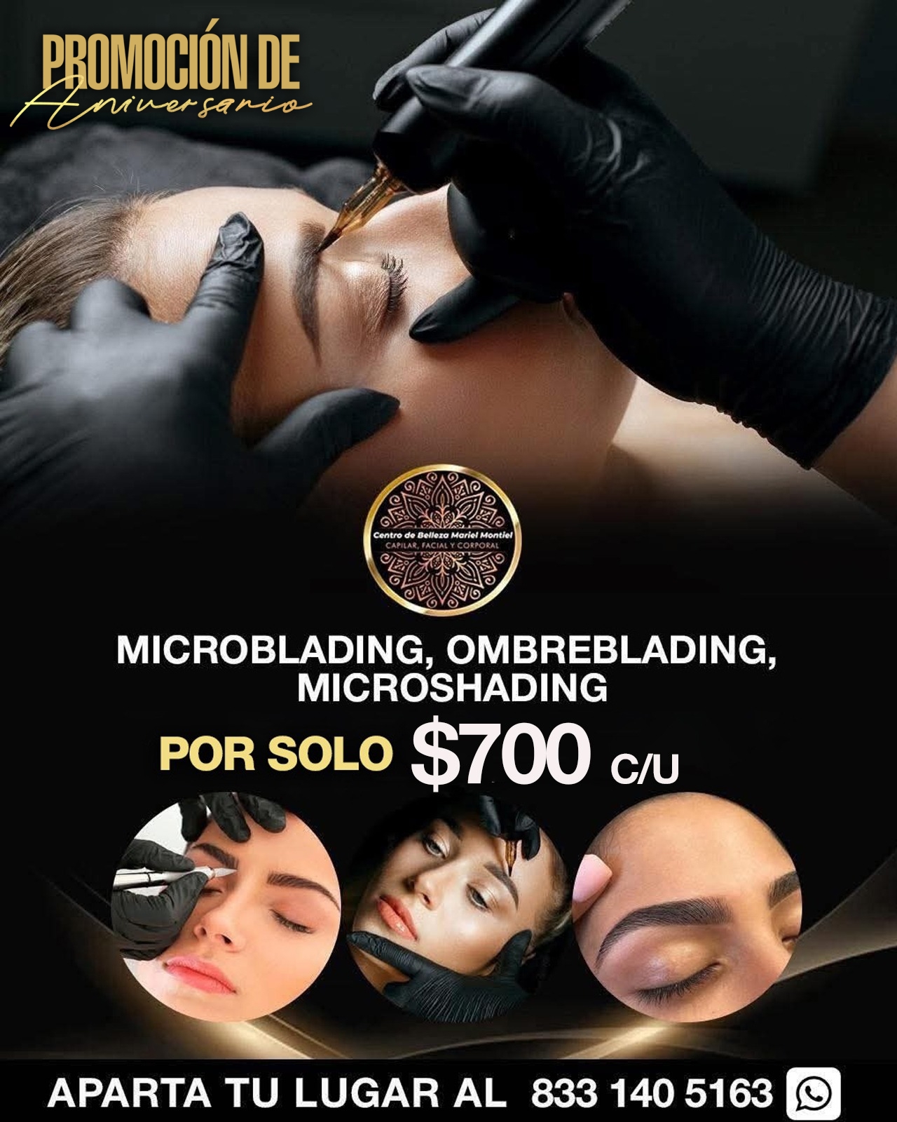 Centro de Belleza Mariel Montiel Facebook ad: MICROPIGMENTACION PROFESIONAL