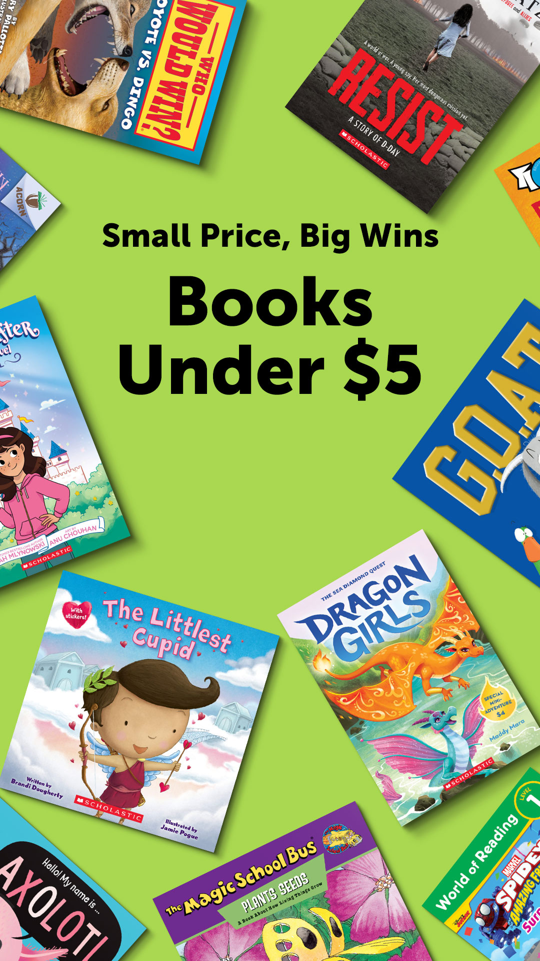 Scholastic Facebook ad