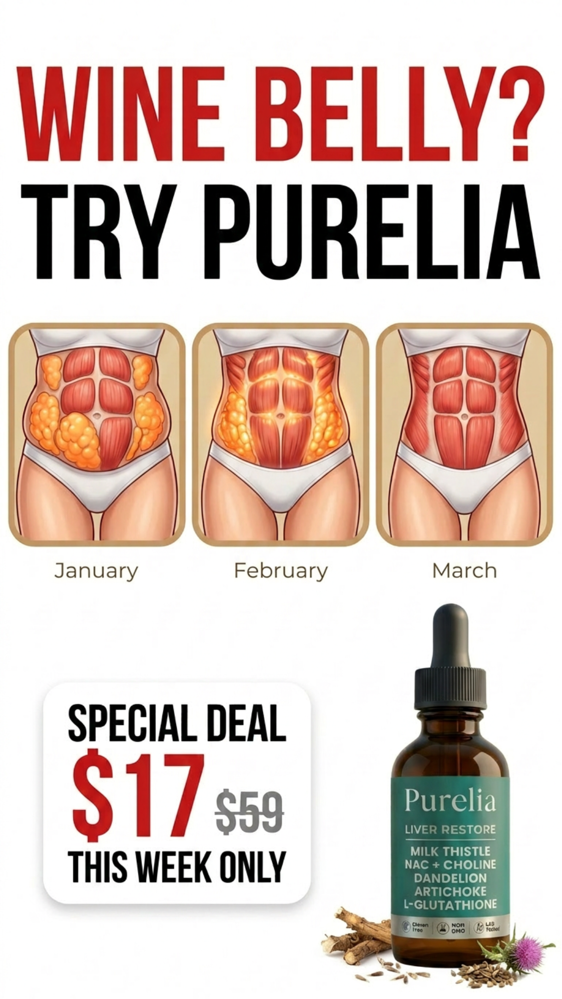 Purelia Facebook ad