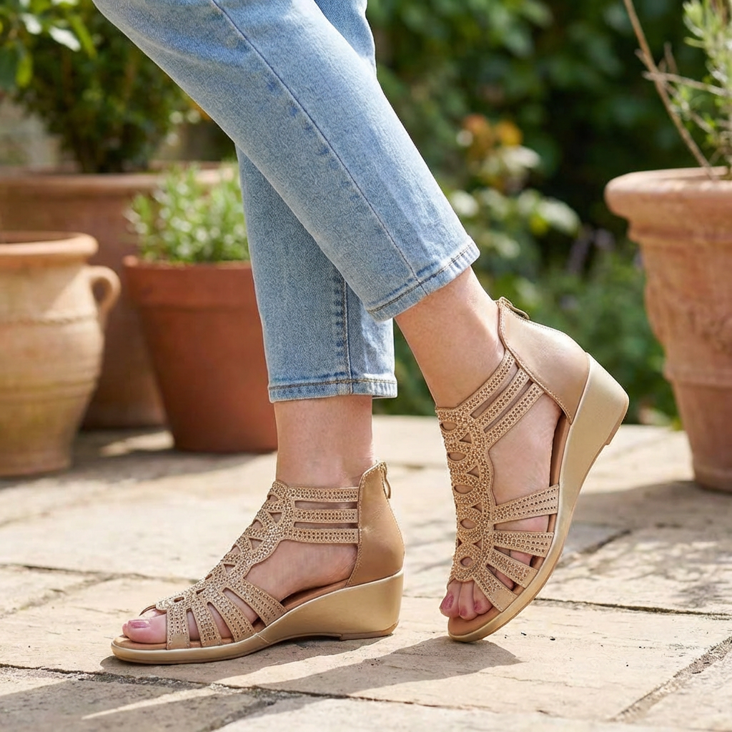 Nicole's Foundry Facebook ad: The Sandals You'll Wear Every Day