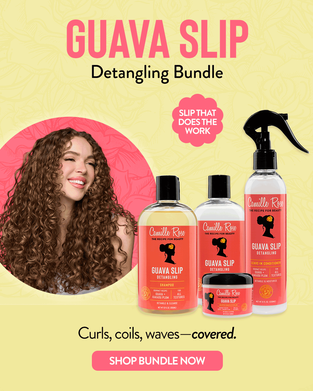 Camille Rose Naturals Facebook ad