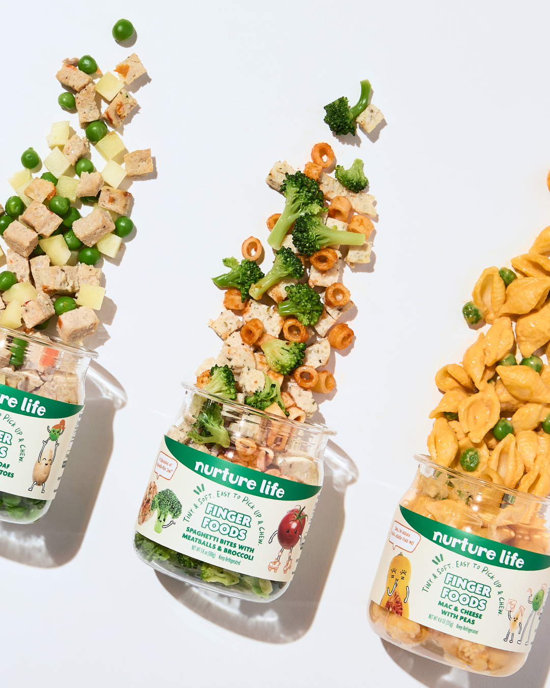 Nurture Life Facebook ad: Self-Feeding Made Safe & Simple