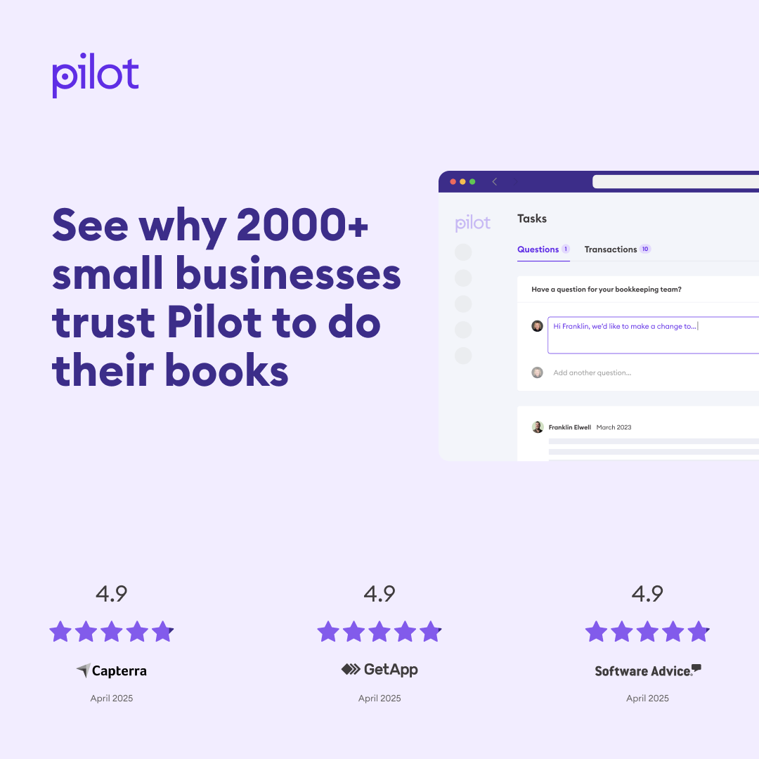 Pilot.com Facebook ad