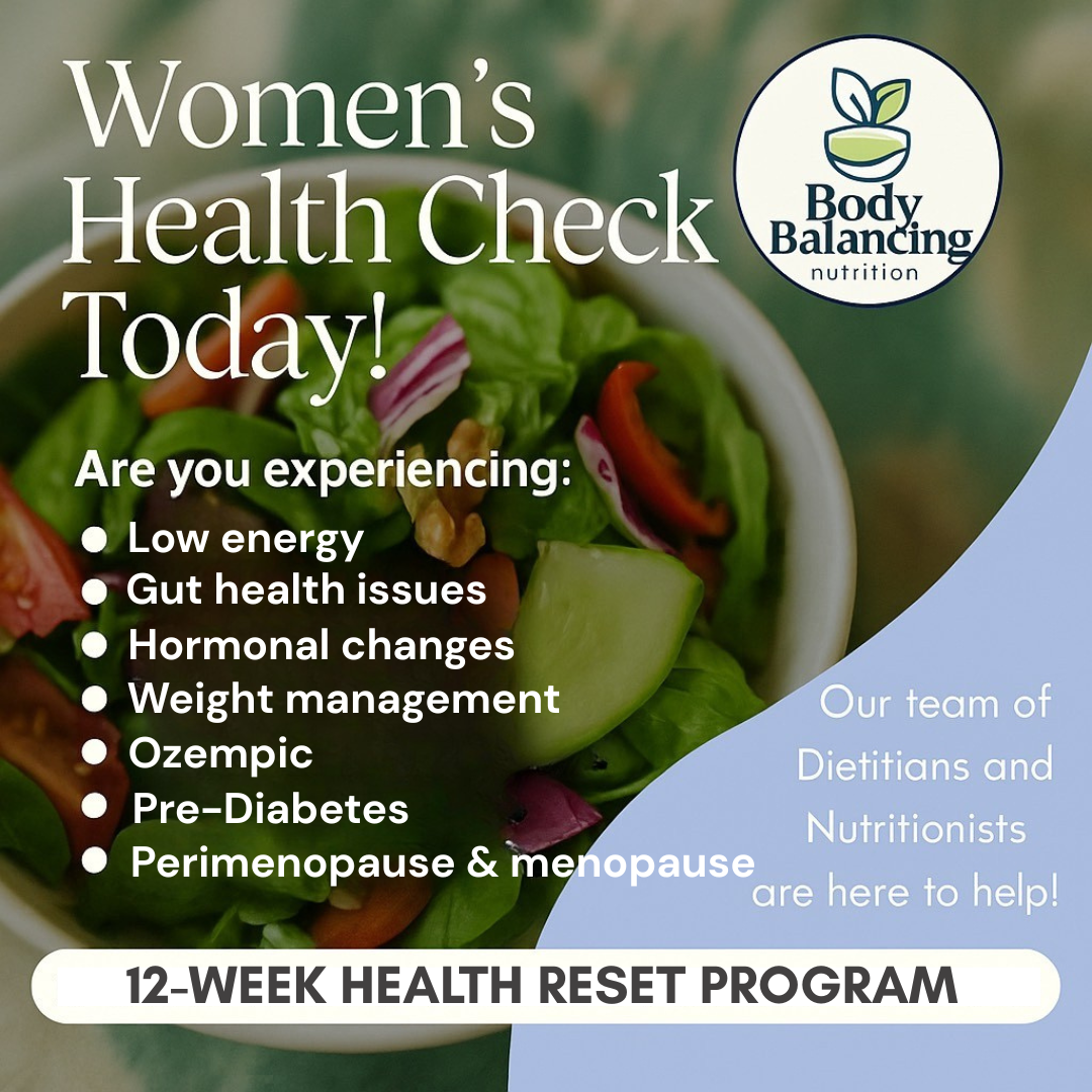 Body Balancing Nutrition Perth Facebook ad: Lose Weight Without Restrictive Diets