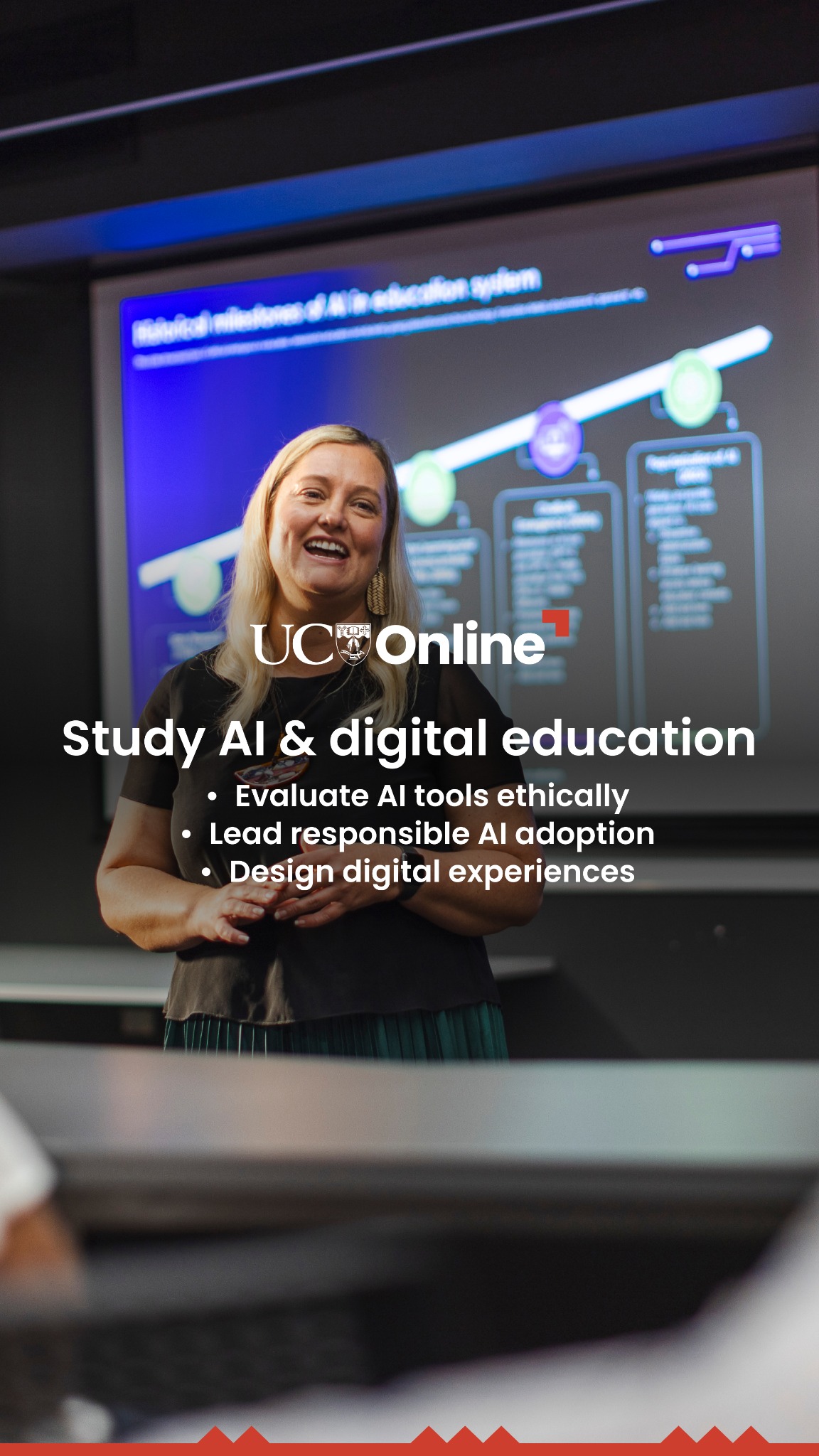 University of Canterbury Facebook ad