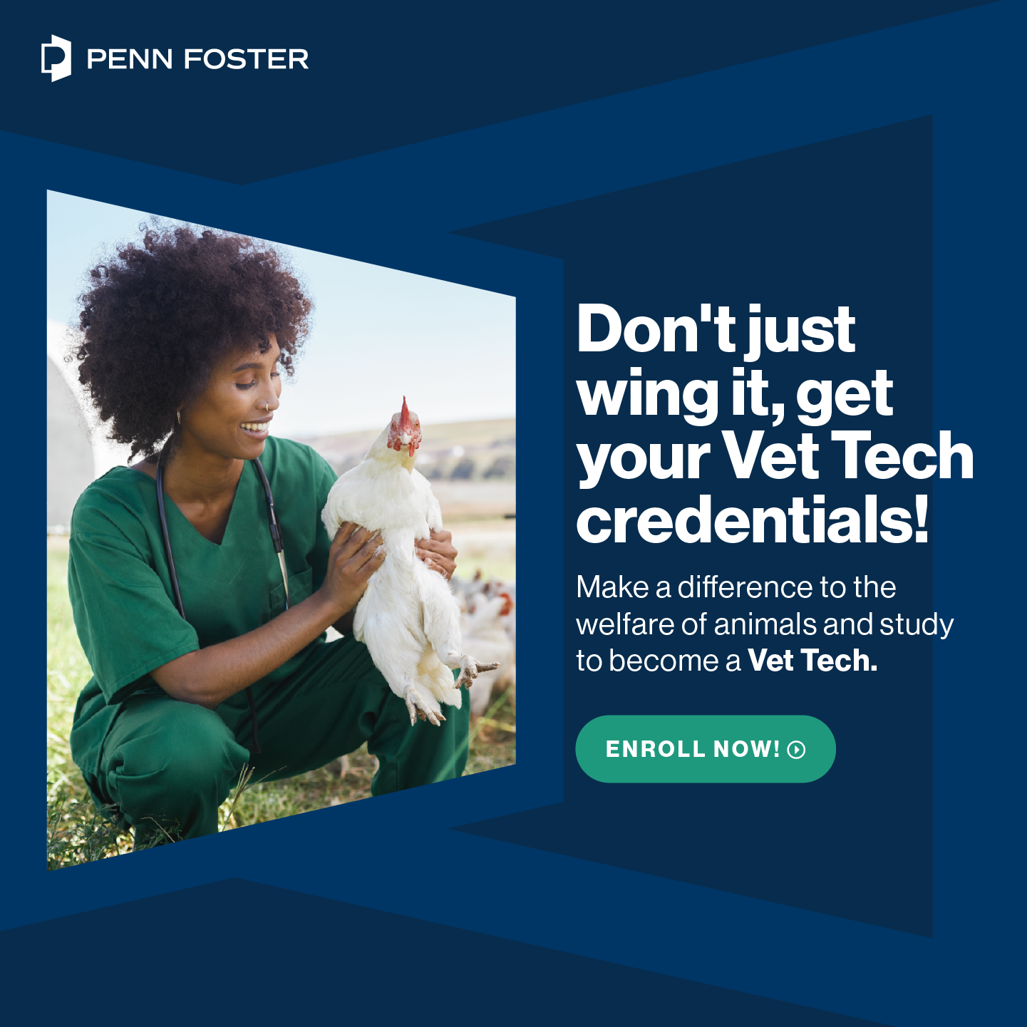 Penn Foster Facebook ad