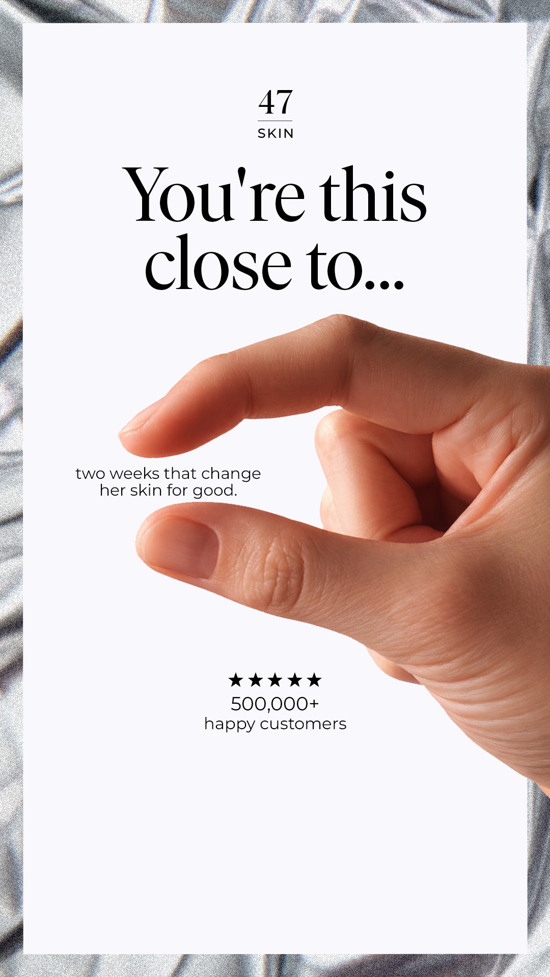 47Skin Facebook ad